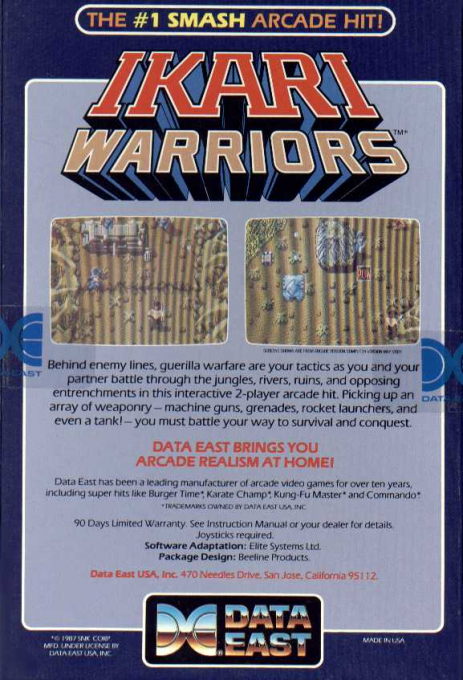 Ikari Warriors - Dos