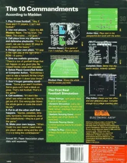 John Madden Football dos