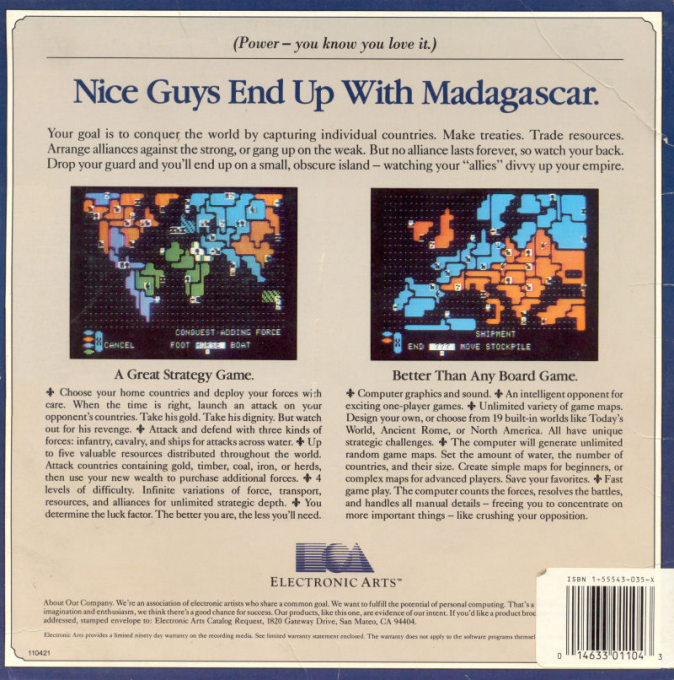 Lords Of Conquest - Dos