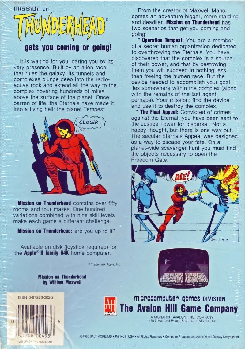 Mission On Thunderhead dos