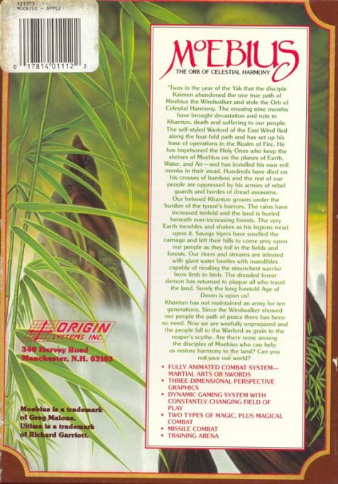 Moebius : The Orb of Celestial Harmony dos