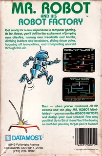 Mr. Robot and his Robot Factory dos