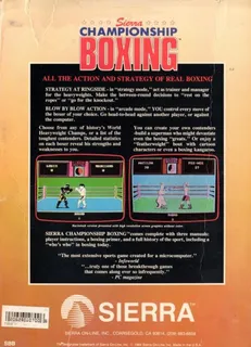 Sierra Championship Boxing dos