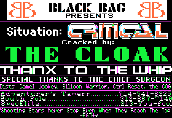 Situation Critical