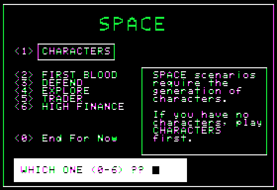Space I