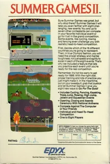 Summer Games II dos
