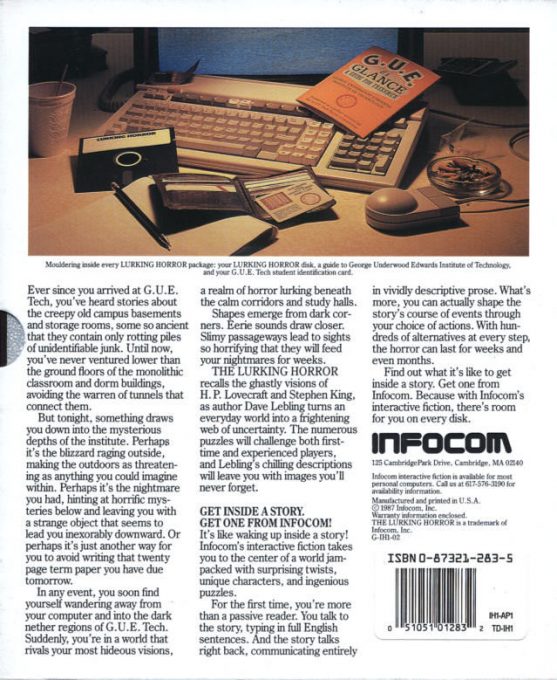 The Lurking Horror dos