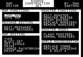 Ultima III - Exodus Construction Set