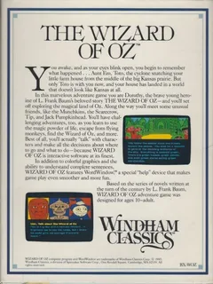 The Wizard Of Oz dos