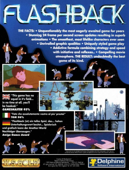 Flashback : The Quest for Identity - Dos