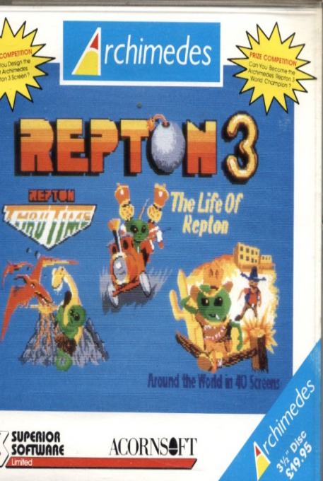 Repton 3 - Repton Thru Time