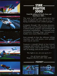 Star Fighter 3000 - Dos