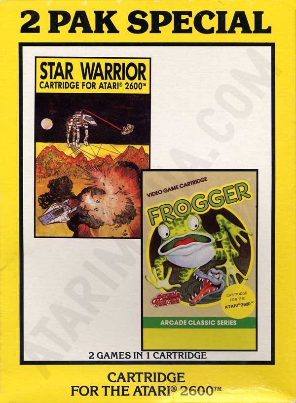 2 Pak Special - Star Warrior / Frogger