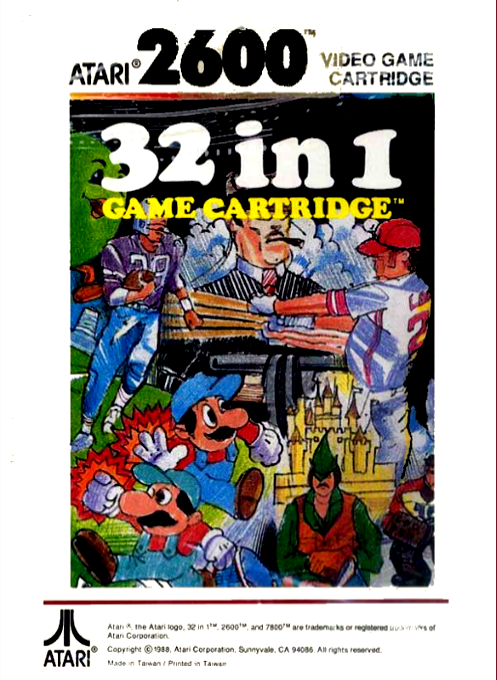 32-in-1 Game Cartridge - Dos