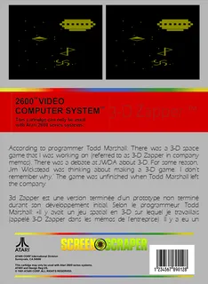 3d Zapper dos
