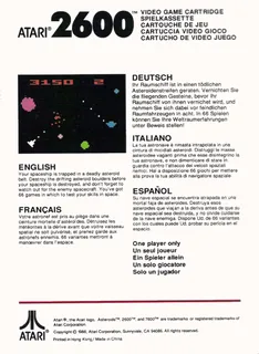 Asteroids SS dos