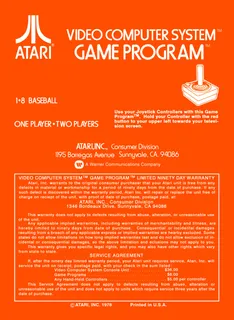 Atari Softball dos