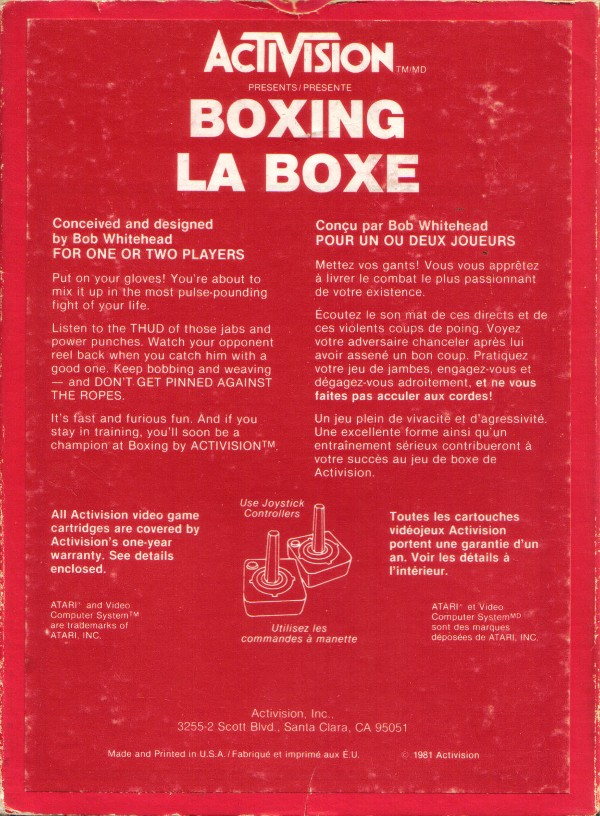 Jaquette arrière