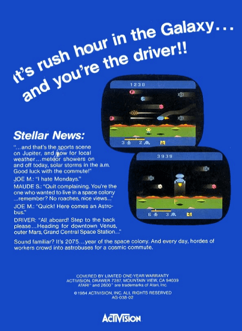 Cosmic Commuter - Dos