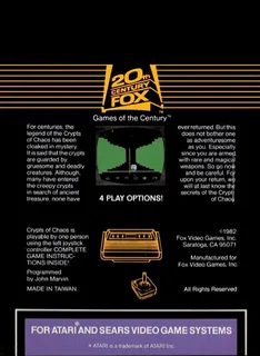 Crypts of Chaos dos