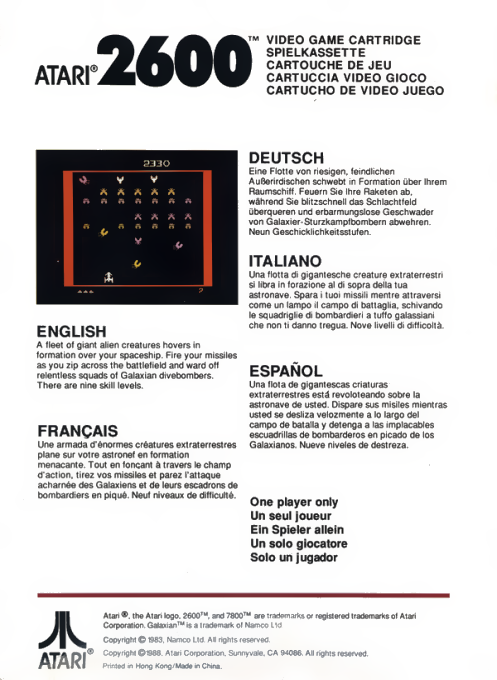 Galaxian 2000 dos