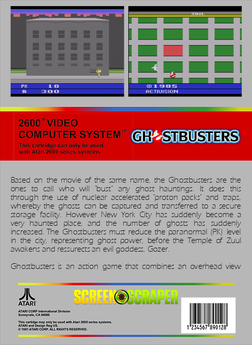 Ghostbusters Improved dos