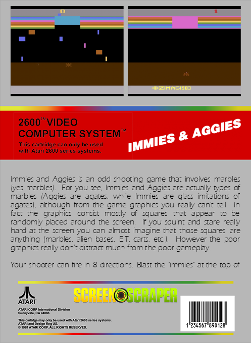 Immies And Aggies - Dos