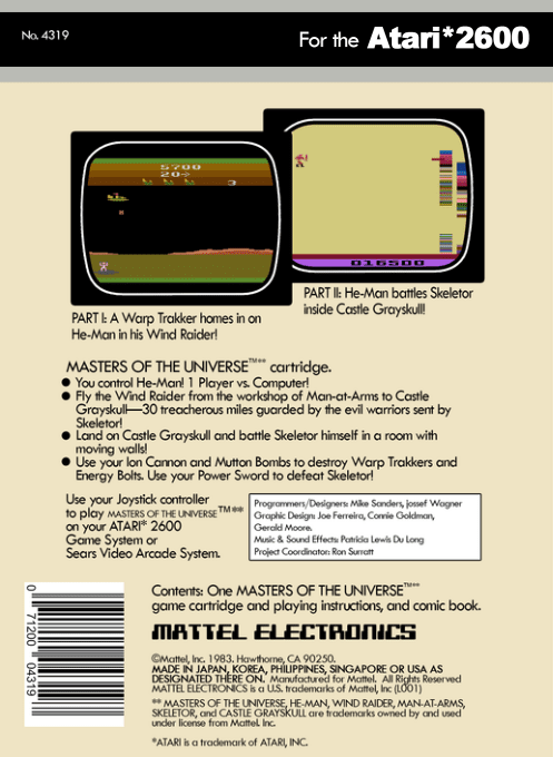 Masters Of The Universe - The Power Of He-man - Dos