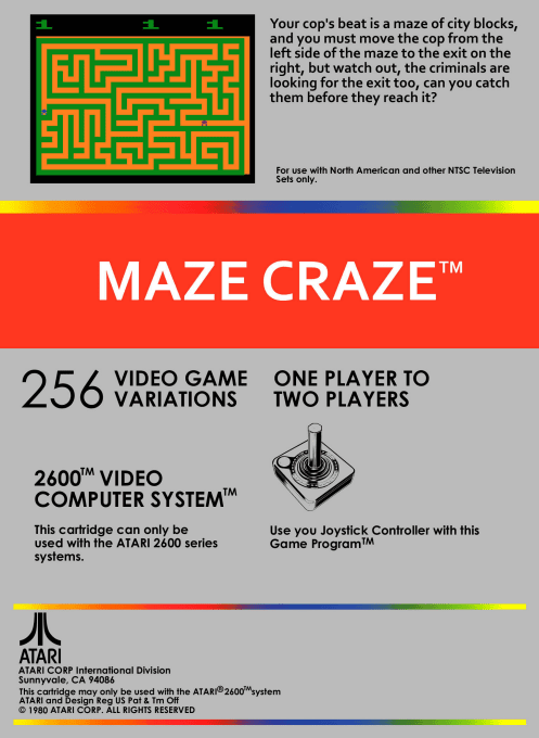 Maze Craze - Dos