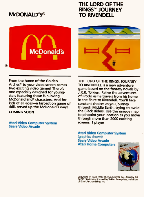 Mcdonald's - Golden Arches Adventure - Dos