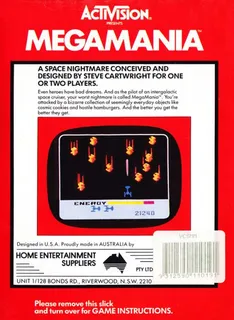 MegaMania : A Space Nightmare dos