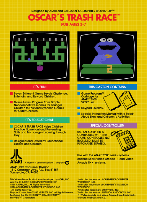 Oscar's Trash Race - Dos