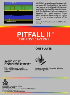 Pitfall II : Lost Caverns dos