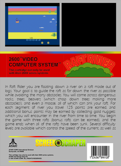 Raft Rider - Dos
