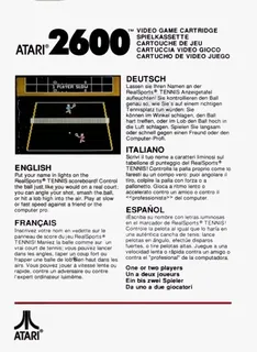 RealSports Tennis dos