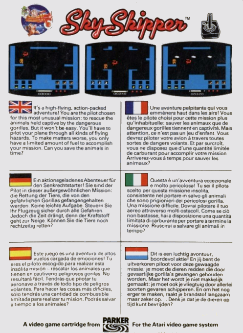 Sky Skipper - Dos