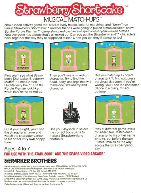 Strawberry Shortcake - Musical Match-ups - Dos