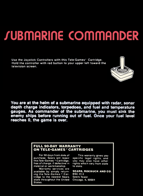Submarine Commander - Dos