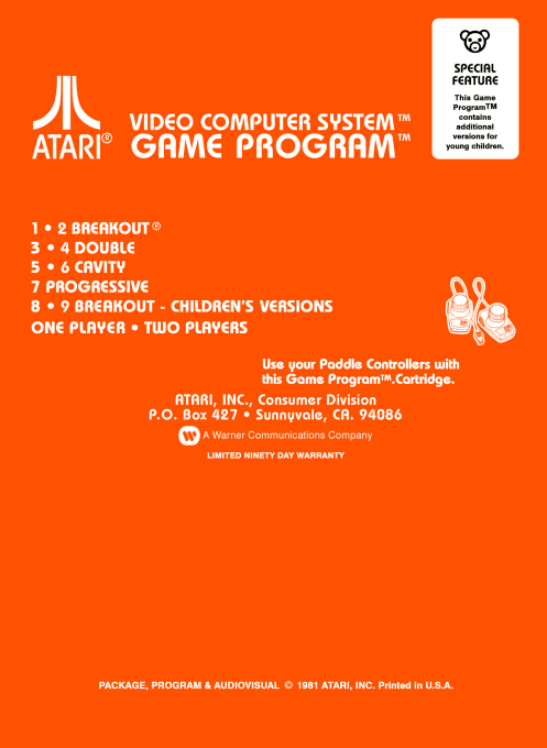 Super Breakout - Dos