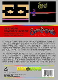 Swordquest - Earthworld dos