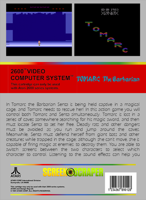 Tomarc The Barbarian - Dos