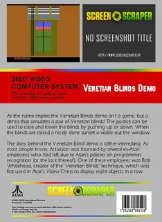Venetian Blinds Demo - Dos
