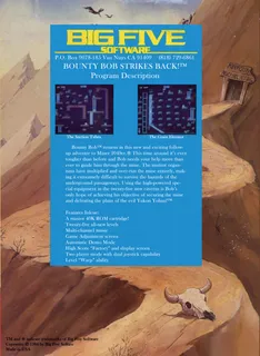 Bounty Bob Strikes Back! dos