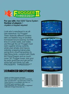 Frogger II : Threeedeep! dos