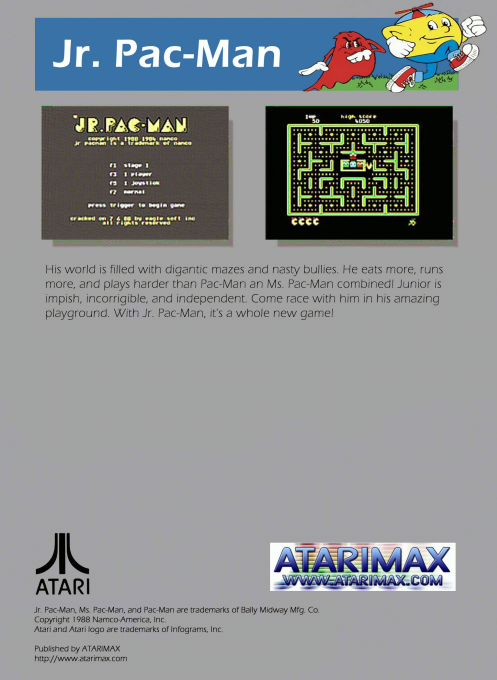 Jr. Pac-Man - Dos