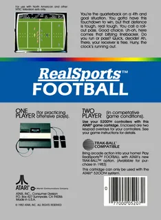 Realsports Football dos
