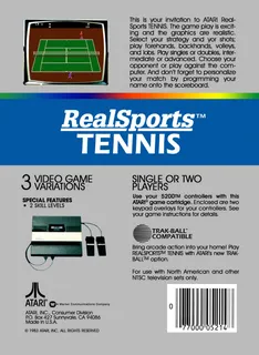 Realsports Tennis dos