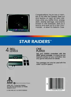 Star Raiders dos