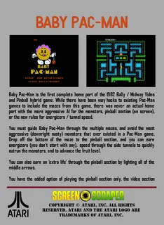 Baby Pac-Man dos