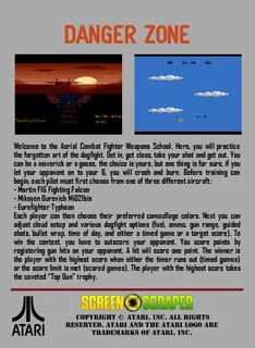 Danger Zone dos